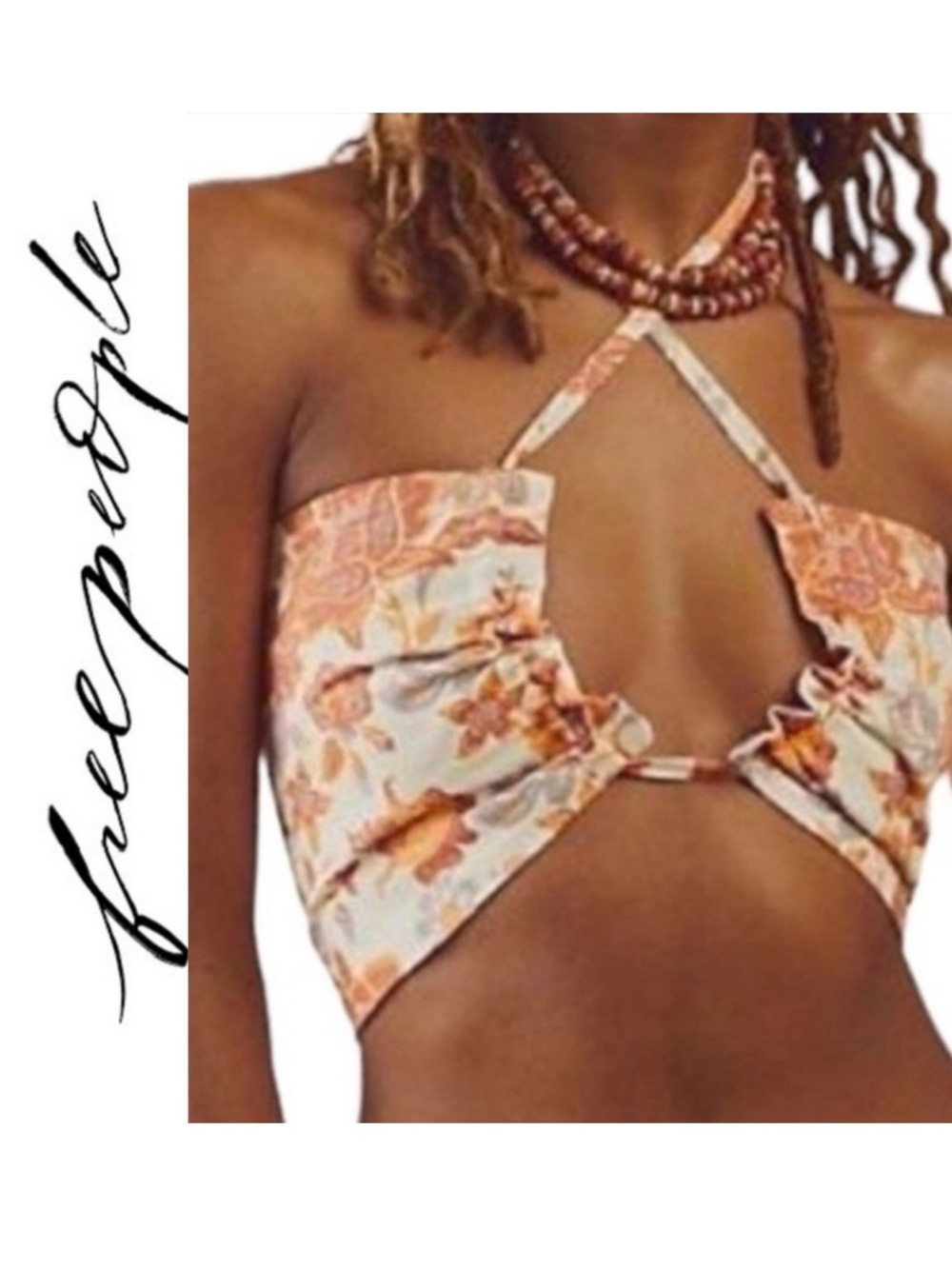 NEW Intimately Free People Summer Love Convertible Bandeau Bra Size L